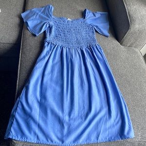 Walking on Sunshine Kids Blue Dress